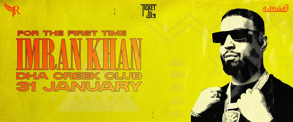 Imran Khan Concert 2026 tickets in Karachi