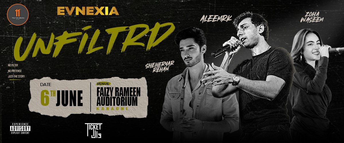 Aleem RK Concert In. Karachi tickets