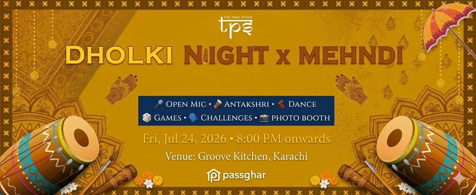 Dholki Night X Mehndi tickets