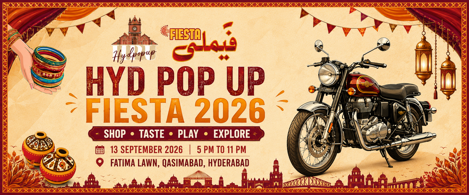 HYD Pop Up Family Fiesta 2026 tickets