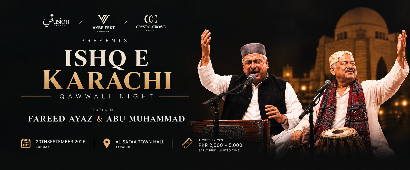ISHQ-E- KARACHI | Fareed Ayaz and Abu Muhammad in Pakistan